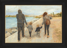 Load image into Gallery viewer, Family Walk On The Beach

