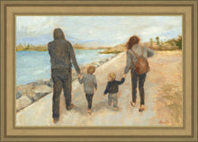Load image into Gallery viewer, Family Walk On The Beach
