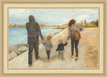 Load image into Gallery viewer, Family Walk On The Beach
