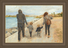 Load image into Gallery viewer, Family Walk On The Beach

