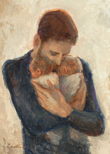 Load image into Gallery viewer, Father With Twins
