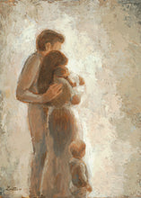 Load image into Gallery viewer, Family Looking Towards the Light

