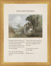 Load image into Gallery viewer, I Will Give You Rest
