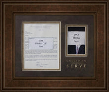Load image into Gallery viewer, Missionary Call Frame - Called to Serve
