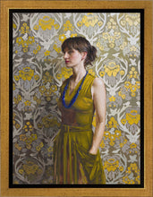 Load image into Gallery viewer, Nancy in Green Gallery Wrap
