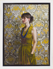 Load image into Gallery viewer, Nancy in Green Gallery Wrap
