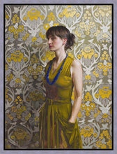 Load image into Gallery viewer, Nancy in Green Gallery Wrap
