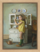 Load image into Gallery viewer, Scarlett with Dishes Gallery Wrap
