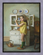 Load image into Gallery viewer, Scarlett with Dishes Gallery Wrap
