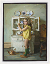 Load image into Gallery viewer, Scarlett with Dishes Gallery Wrap
