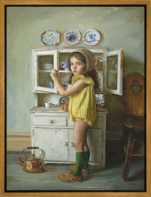 Load image into Gallery viewer, Scarlett with Dishes
