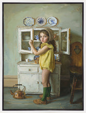 Load image into Gallery viewer, Scarlett with Dishes Gallery Wrap
