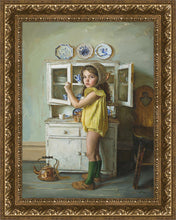 Load image into Gallery viewer, Scarlett with Dishes
