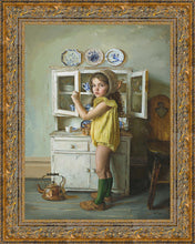 Load image into Gallery viewer, Scarlett with Dishes
