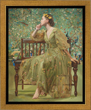 Load image into Gallery viewer, Now Spring has clad The Grove in Green Gallery Wrap
