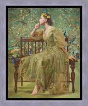 Load image into Gallery viewer, Now Spring has clad The Grove in Green Gallery Wrap
