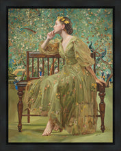 Load image into Gallery viewer, Now Spring has clad The Grove in Green Gallery Wrap
