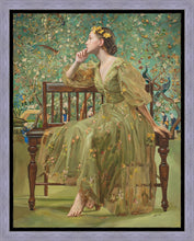 Load image into Gallery viewer, Now Spring has clad The Grove in Green Gallery Wrap
