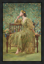 Load image into Gallery viewer, Now Spring has clad The Grove in Green Gallery Wrap
