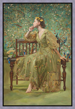 Load image into Gallery viewer, Now Spring has clad The Grove in Green Gallery Wrap
