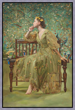Load image into Gallery viewer, Now Spring has clad The Grove in Green Gallery Wrap
