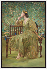 Load image into Gallery viewer, Now Spring has clad The Grove in Green Gallery Wrap
