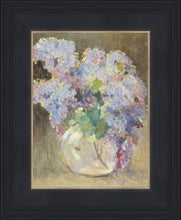 Load image into Gallery viewer, Hydrangeas in a Glass Vase
