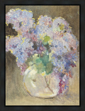 Load image into Gallery viewer, Hydrangeas in a Glass Vase
