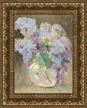 Load image into Gallery viewer, Hydrangeas in a Glass Vase
