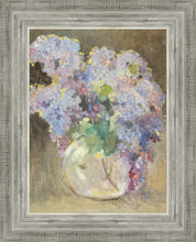 Load image into Gallery viewer, Hydrangeas in a Glass Vase
