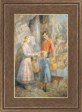 Load image into Gallery viewer, Handcart Pioneers at the Waterfall
