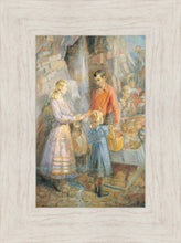 Load image into Gallery viewer, Handcart Pioneers at the Waterfall
