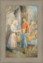 Load image into Gallery viewer, Handcart Pioneers at the Waterfall
