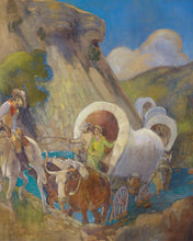 Load image into Gallery viewer, Covered Wagon Pioneers

