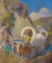 Load image into Gallery viewer, Covered Wagon Pioneers
