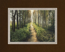 Load image into Gallery viewer, Enjoy The Beauty On Your Broken Path, Forest Walkway
