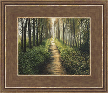 Load image into Gallery viewer, Enjoy The Beauty On Your Broken Path, Forest Walkway
