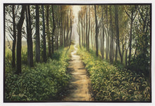 Load image into Gallery viewer, Enjoy The Beauty On Your Broken Path, Forest Walkway
