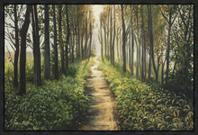 Load image into Gallery viewer, Enjoy The Beauty On Your Broken Path, Forest Walkway
