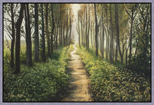 Load image into Gallery viewer, Enjoy The Beauty On Your Broken Path, Forest Walkway
