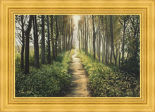 Load image into Gallery viewer, Enjoy The Beauty On Your Broken Path, Forest Walkway
