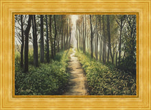 Load image into Gallery viewer, Enjoy The Beauty On Your Broken Path, Forest Walkway
