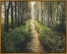 Load image into Gallery viewer, Enjoy The Beauty On Your Broken Path, Forest Walkway
