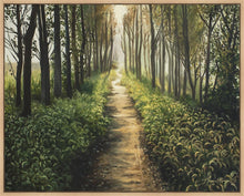 Load image into Gallery viewer, Enjoy The Beauty On Your Broken Path, Forest Walkway
