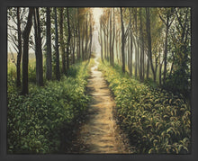 Load image into Gallery viewer, Enjoy The Beauty On Your Broken Path, Forest Walkway
