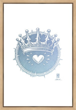 Load image into Gallery viewer, 2 Crowns AZURE Gallery Wrap

