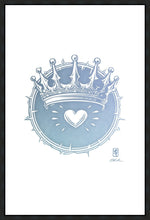 Load image into Gallery viewer, 2 Crowns AZURE Gallery Wrap
