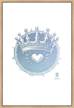 Load image into Gallery viewer, 2 Crowns AZURE Gallery Wrap

