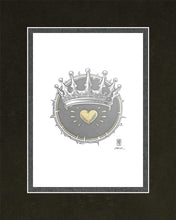 Load image into Gallery viewer, 2 Crowns GRAPHITE Large Wall Art Gallery Wrap
