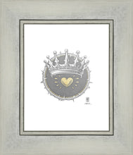Load image into Gallery viewer, 2 Crowns GRAPHITE Large Wall Art Gallery Wrap
